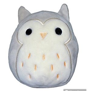 3.5 inch gray owl Squishmallow